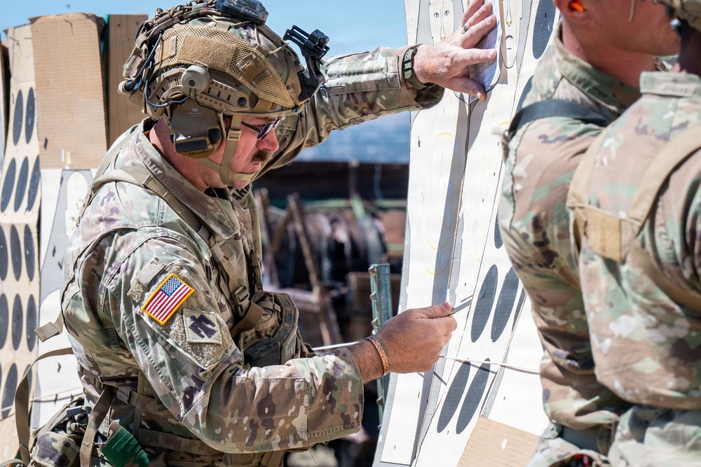 Wyoming Soldiers test pistol marksmanship during day two of 2026 TAG Match