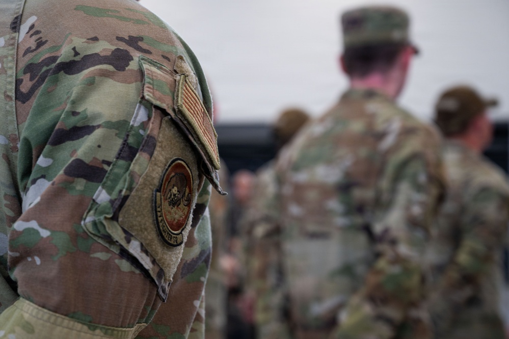 377th Fighter Squadron Change of Command