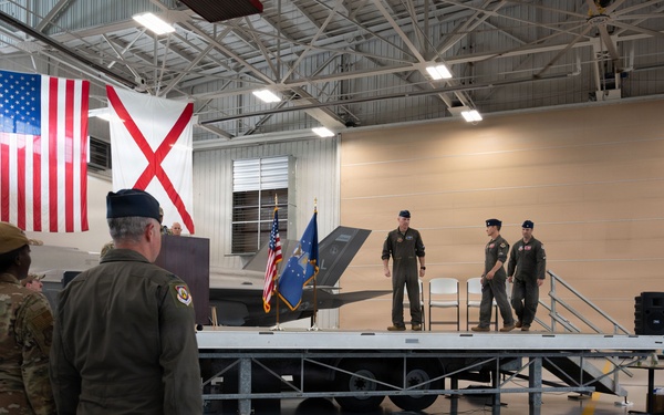377th Fighter Squadron Change of Command