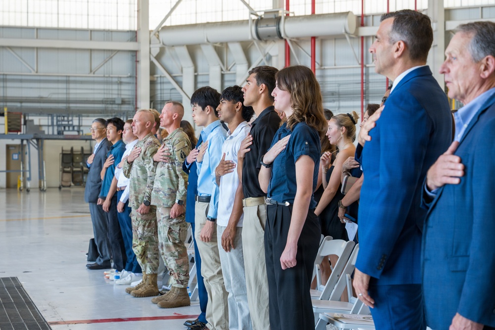 Students Honored for Appointments to U.S. Service Academies