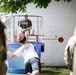 Families Join Dunk Tank Fun at Army Birthday Heritage Event