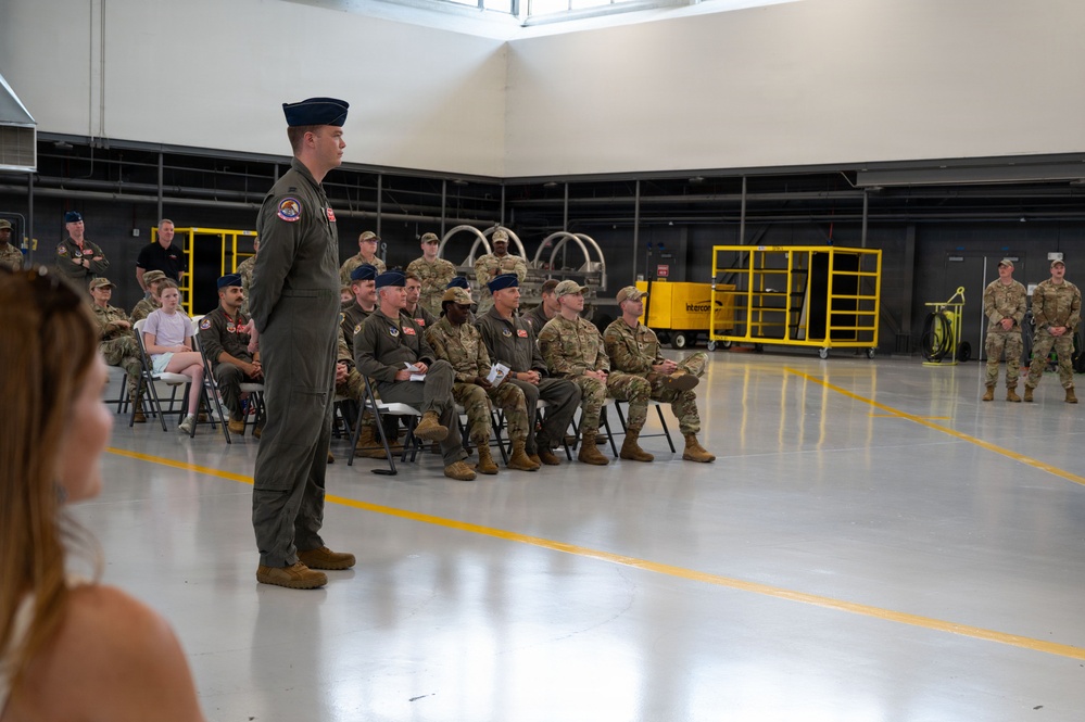 377th Fighter Squadron Change of Command