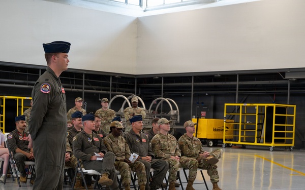 377th Fighter Squadron Change of Command