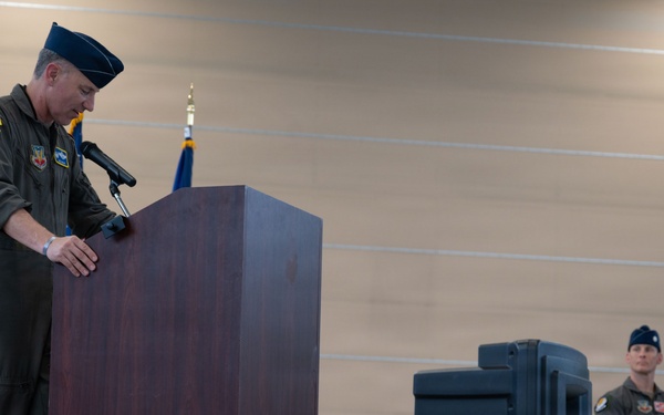377th Fighter Squadron Change of Command