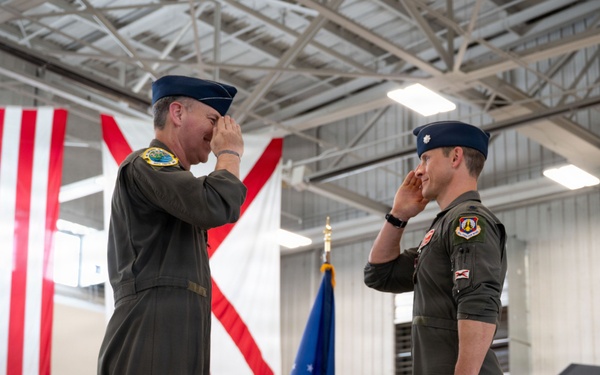 377th Fighter Squadron Change of Command