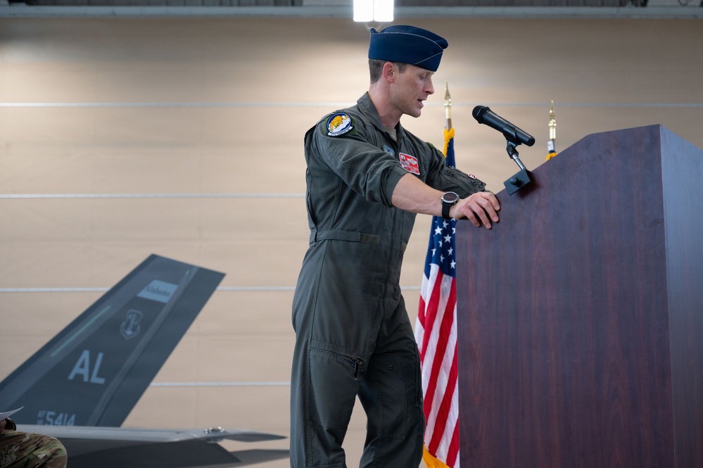 377th Fighter Squadron Change of Command