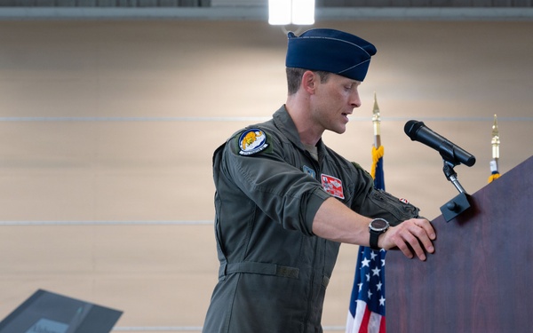 377th Fighter Squadron Change of Command
