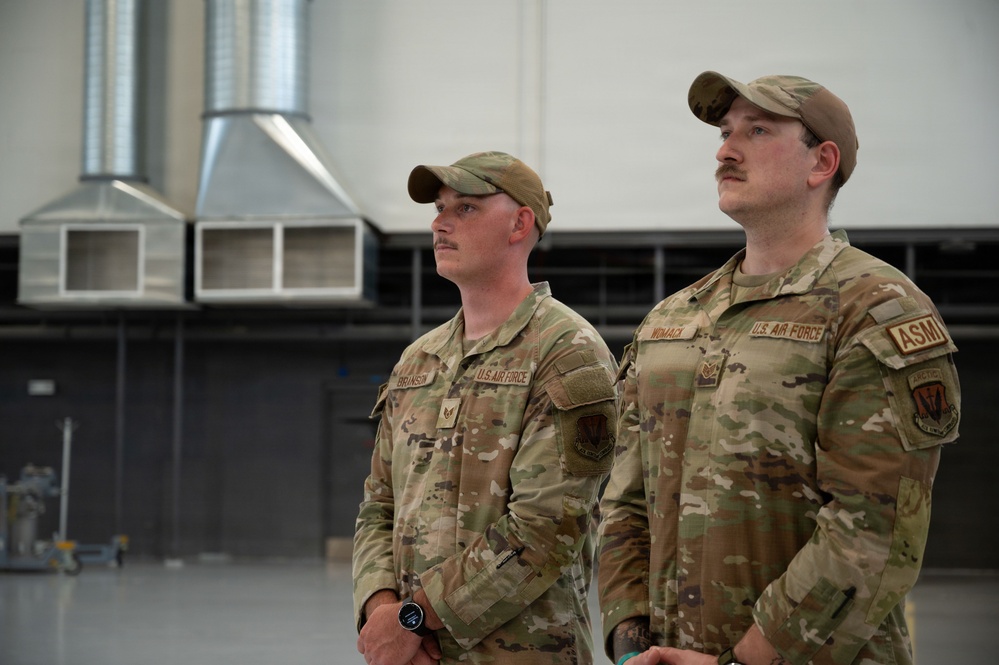 377th Fighter Squadron Change of Command