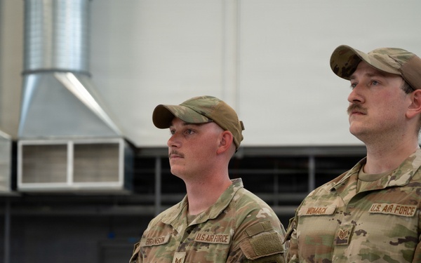 377th Fighter Squadron Change of Command