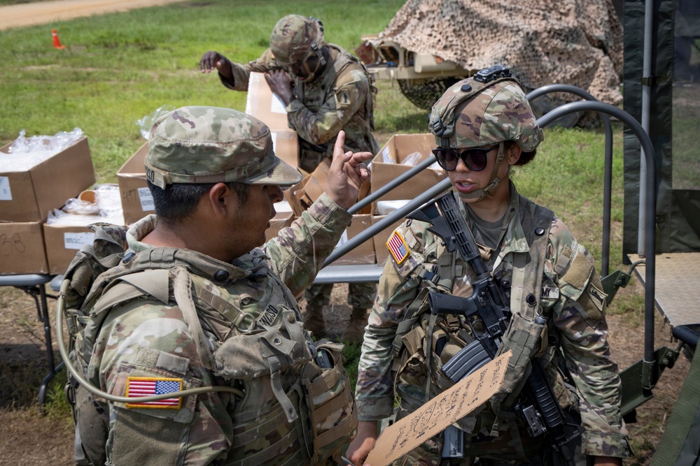 310th and 316th ESC field feeding teams integrate at Sentinel Justice