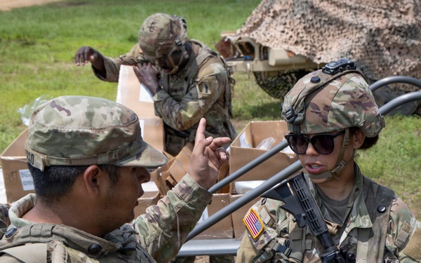 310th and 316th ESC field feeding teams integrate at Sentinel Justice