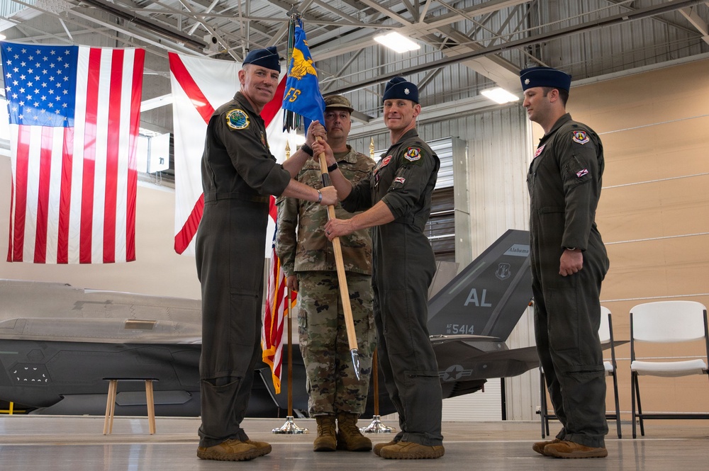 377th Fighter Squadron Change of Command