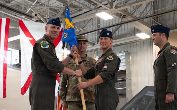 377th Fighter Squadron Change of Command