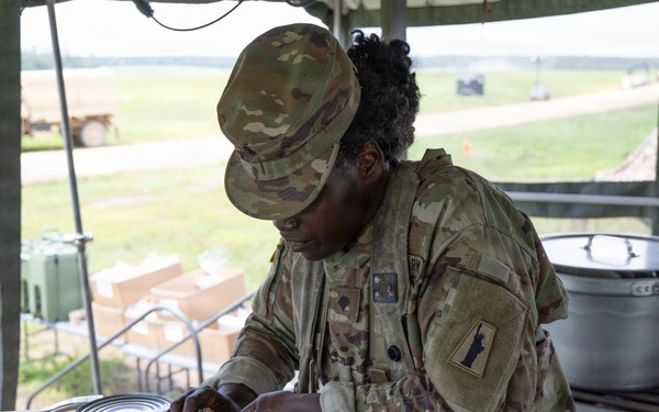 310th and 316th ESC field feeding teams integrate at Sentinel Justice