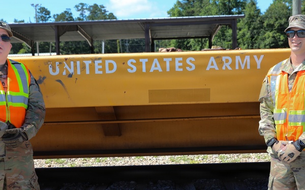 Army Reserve Railway Soldiers Keep Logistics on Track During OSJ