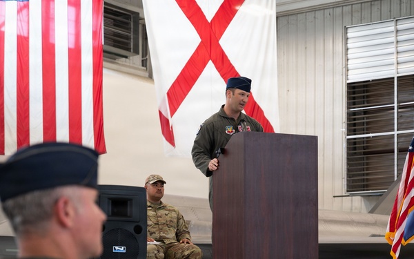 377th Fighter Squadron Change of Command