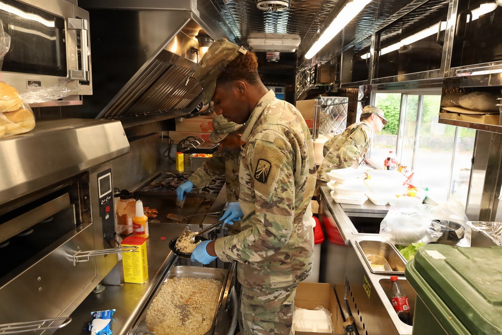 Army Food Truck Supports 16th SB Birthday Celebration