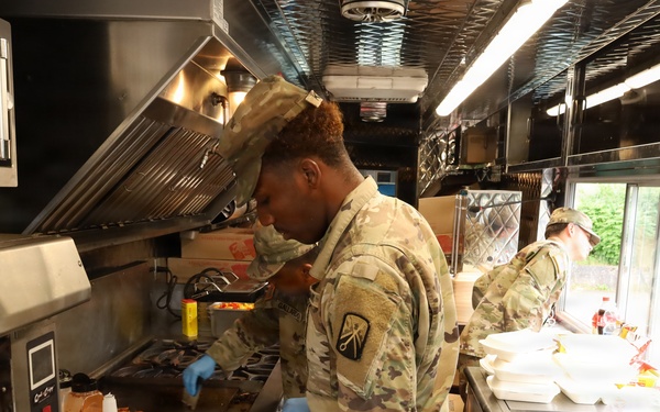 Army Food Truck Supports 16th SB Birthday Celebration