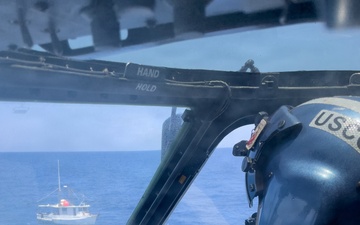 Coast Guard medevacs man from fishing vessel 92 miles offshore Brunswick