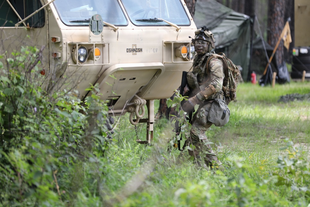 Reactive Fire – 802nd TC Convey operations.