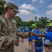 Mississippi National Guard Soldiers patrol ahead of UFC Freedom 250 in Washington, D.C.