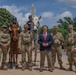 Mississippi National Guard Soldiers patrol ahead of UFC Freedom 250 in Washington, D.C.