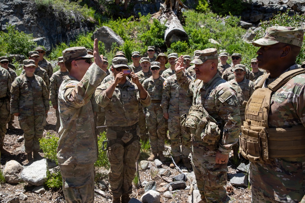 Rappel Training Reenlistment