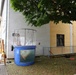 Commander Takes Dunk Tank Drop During Army Birthday Festivities