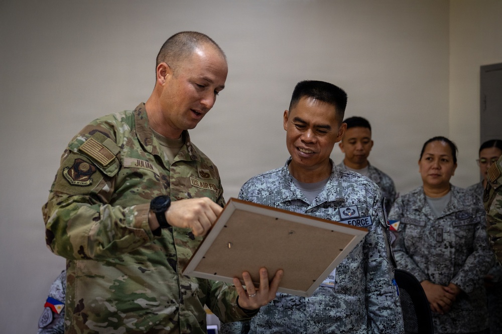 21st AEW bids farewell to PAF partners during leadership visits