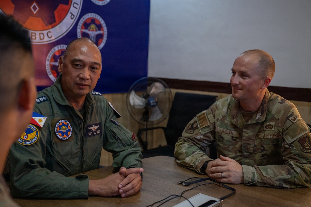 21st AEW bids farewell to PAF partners during leadership visits