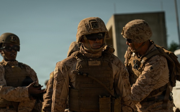 U.S. Marines and Romanian emergency responders conduct casualty evacuation drill during Sea Breeze 26