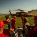 U.S. Marines and Romanian emergency responders conduct casualty evacuation drill during Sea Breeze 26