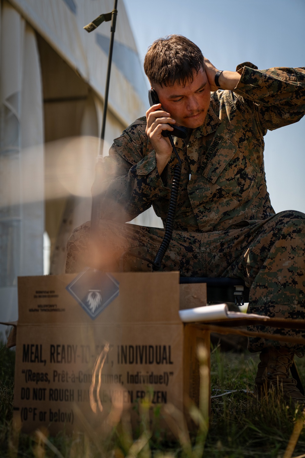 U.S. Marines and Romanian emergency responders conduct casualty evacuation drill during Sea Breeze 26