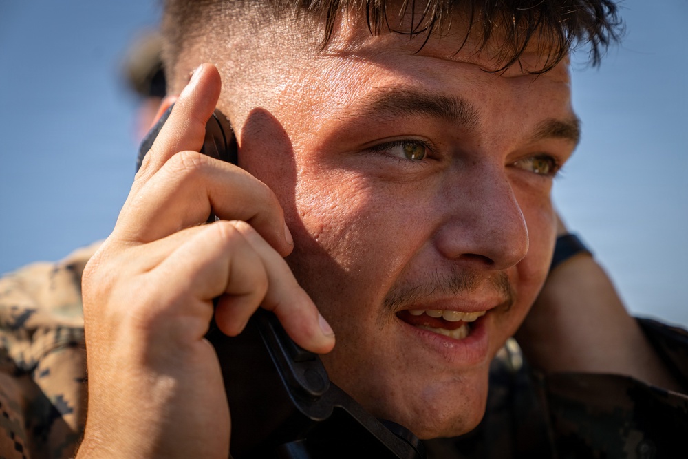 U.S. Marines and Romanian emergency responders conduct casualty evacuation drill during Sea Breeze 26