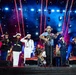 The U.S. Army Ceremonial Band performs with Zac Brown Band at Freedom 250 Fan Fest