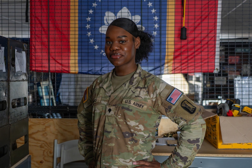 Mississippi National Guardsmen support operations during the UFC Freedom 250 Press Conference