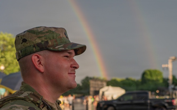 Mississippi National Guardsmen support operations during the UFC Freedom 250 Press Conference