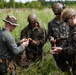 U.S. Explosive Ordnance Disposal Marines conduct a demolition range while in Baltic Sea