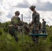 U.S. Explosive Ordnance Disposal Marines conduct a demolition range while in Baltic Sea
