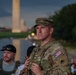 District of Columbia National Guardsmen support operations during the UFC Freedom 250 Press Conference