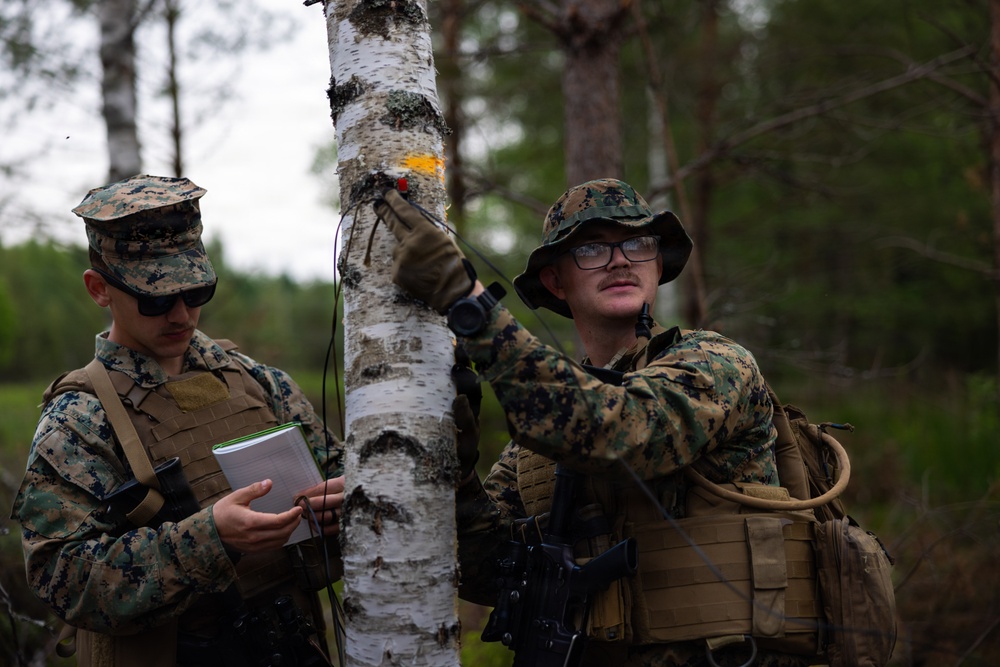 U.S. Marines hone communication readiness in Baltic Sea