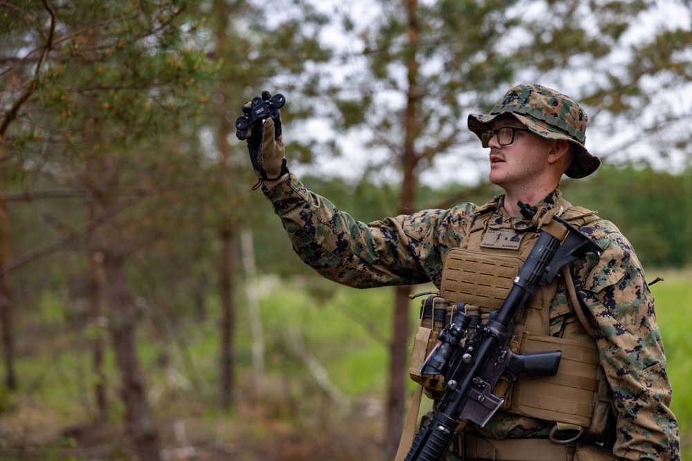 U.S. Marines hone communication readiness in Baltic Sea