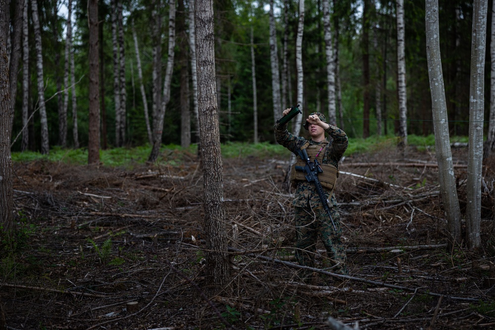 U.S. Marines hone communication readiness in Baltic Sea