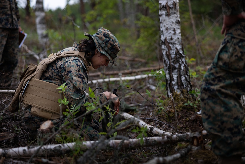 U.S. Marines hone communication readiness in Baltic Sea