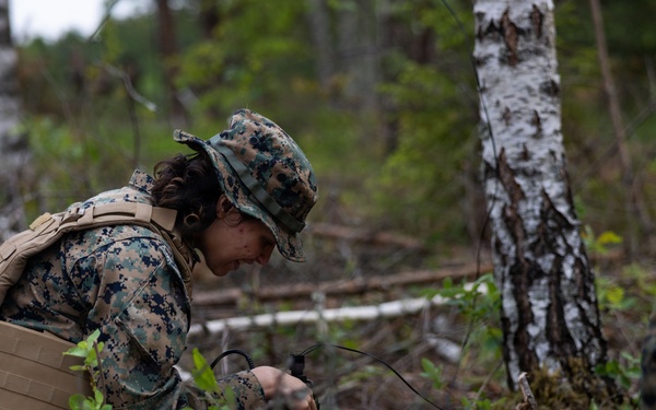 U.S. Marines hone communication readiness in Baltic Sea