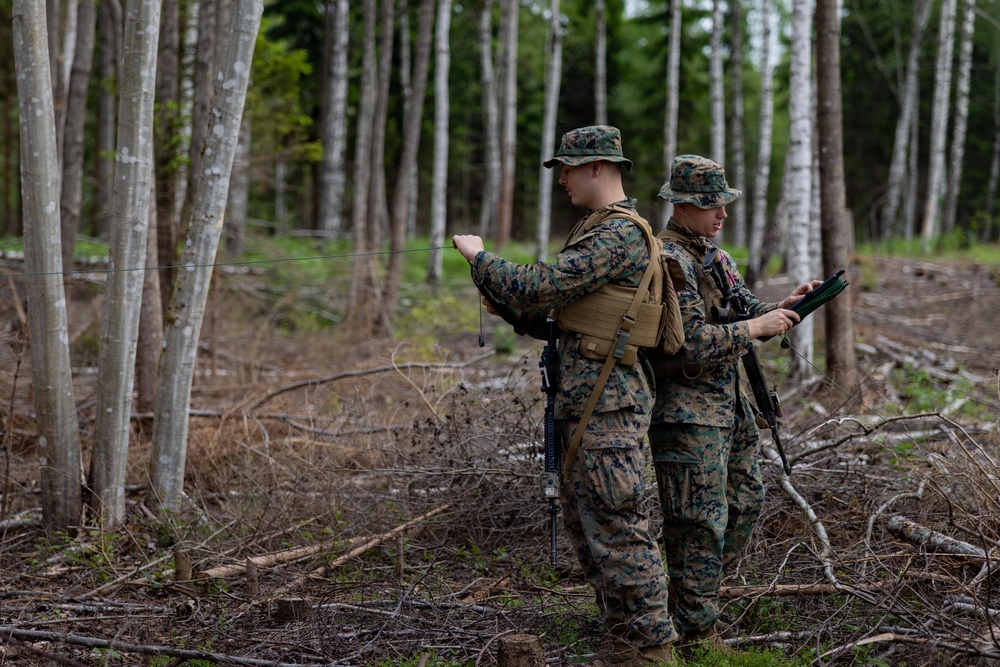 U.S. Marines hone communication readiness in Baltic Sea