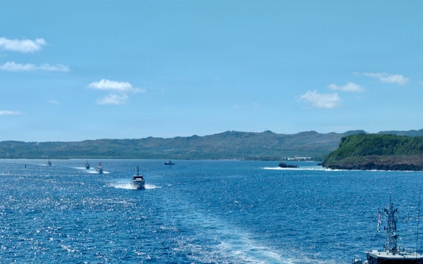 United States, Australia, Pacific Island partners conduct joint sail