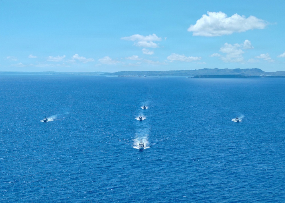 United States, Australia, Pacific Island partners conduct joint sail