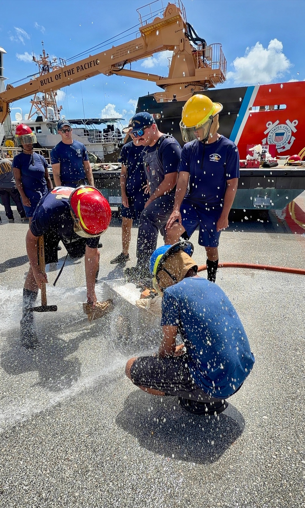 United States, Australia, Pacific Island partners hold damage control olympics