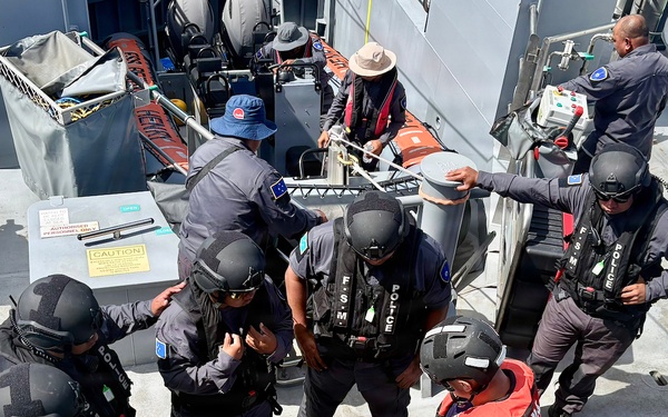 United States, Australia, Pacific Island partners conduct boarding training